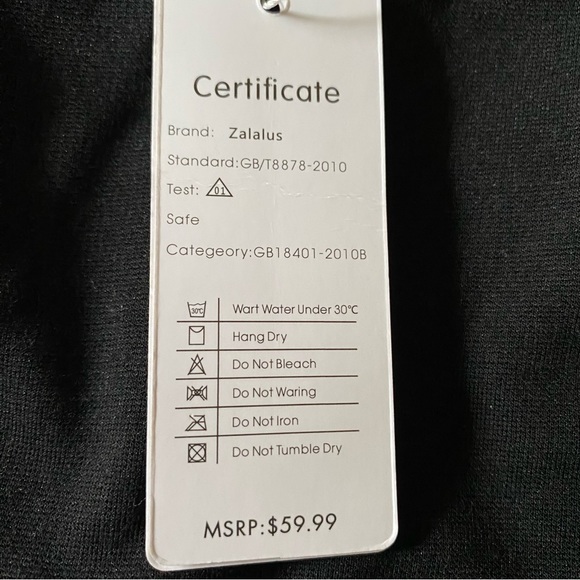 Zalalus NWT Black Tank adjustable straps Dress with faux Wrap Skirt Size S - Picture 4 of 10